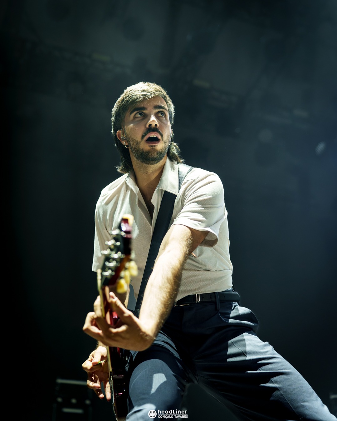 Dani Sánchez, guitarrista dos Arde Bogotá