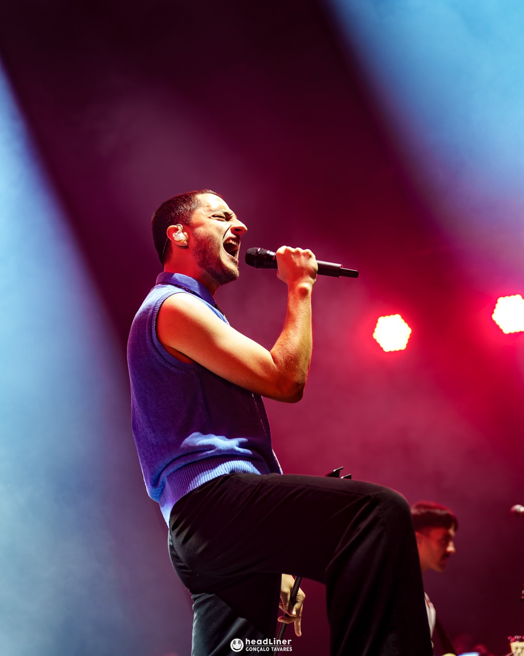 Antonio Garcia, o vocalista dos Arde Bogotá